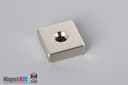 3/4" x 3/4" x 1/4" #6 N42 Countersunk Magnet - photo 6