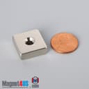 3/4" x 3/4" x 1/4" #6 N42 Countersunk Magnet - photo 12