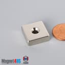 3/4" x 3/4" x 1/4" #6 N42 Countersunk Magnet - photo 13