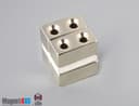 1" x 1/2" x 1/2" #6 N42 Countersunk Magnet - photo 4