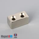 1" x 1/2" x 1/2" #6 N42 Countersunk Magnet - photo 11