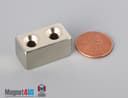 1" x 1/2" x 1/2" #6 N42 Countersunk Magnet - photo 17