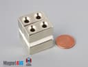 1" x 1/2" x 1/2" #6 N42 Countersunk Magnet - photo 20