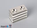 1" x 1/2" x 1/8" #6 N42 Countersunk Magnet - photo 5