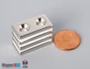 1" x 1/2" x 1/8" #6 N42 Countersunk Magnet - photo 6