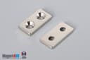 1" x 1/2" x 1/8" #6 N42 Countersunk Magnet - photo 9
