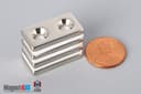1" x 1/2" x 1/8" #6 N42 Countersunk Magnet - photo 13