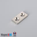 1" x 1/2" x 1/8" #6 N42 Countersunk Magnet - photo 15