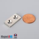 1" x 1/2" x 1/8" #6 N42 Countersunk Magnet - photo 17