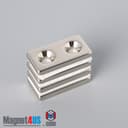 1" x 1/2" x 1/8" #6 N42 Countersunk Magnet - photo 19