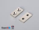 1" x 1/2" x 1/8" #6 N42 Countersunk Magnet - photo 23