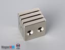 1" x 1" x 3/16" #6 N42 Countersunk Magnet - photo 6
