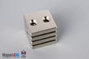 1" x 1" x 3/16" #6 N42 Countersunk Magnet - photo 10