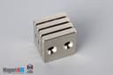1" x 1" x 3/16" #6 N42 Countersunk Magnet - photo 12