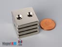 1" x 1" x 3/16" #6 N42 Countersunk Magnet - photo 23