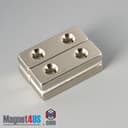 1 1/2" x 1/2" x 1/4" #6 N42 Countersunk Magnet - photo 17