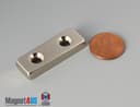 1 1/2" x 1/2" x 1/4" #6 N42 Countersunk Magnet - photo 20