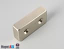 2" x 1" x 1/2" #8 N42 Countersunk Magnet - photo 4