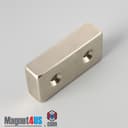 2" x 1" x 1/2" #8 N42 Countersunk Magnet - photo 16