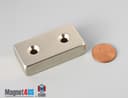 2" x 1" x 1/2" #8 N42 Countersunk Magnet - photo 20