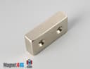 2" x 1" x 1/2" #8 N42 Countersunk Magnet - photo 22