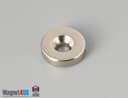 1/2" od x 1/8" #4 N42 Countersunk Magnet - photo 1
