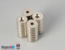 1/2" od x 1/8" #4 N42 Countersunk Magnet - photo 5