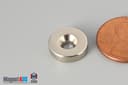 1/2" od x 1/8" #4 N42 Countersunk Magnet - photo 9