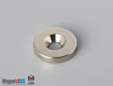 5/8" od x 1/8" #6 N42 Countersunk Magnet - photo 1