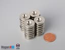 5/8" od x 1/8" #6 N42 Countersunk Magnet - photo 5