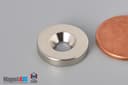 5/8" od x 1/8" #6 N42 Countersunk Magnet - photo 8