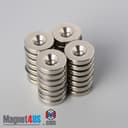 5/8" od x 1/8" #6 N42 Countersunk Magnet - photo 14