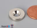 5/8" od x 1/8" #6 N42 Countersunk Magnet - photo 18