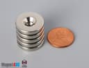 3/4" od x 1/8" #8 N42 Countersunk Magnet - photo 7