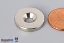 3/4" od x 1/8" #8 N42 Countersunk Magnet - photo 10