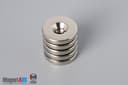 3/4" od x 1/8" #8 N42 Countersunk Magnet - photo 13