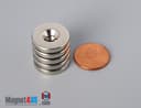 3/4" od x 1/8" #8 N42 Countersunk Magnet - photo 25
