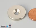 7/8" od x 1/8" #8 N42 Countersunk Magnet - photo 3