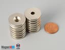 7/8" od x 1/8" #8 N42 Countersunk Magnet - photo 5