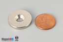7/8" od x 1/8" #8 N42 Countersunk Magnet - photo 7
