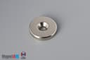 1" od x 3/16" #10 N42 Countersunk Magnet - photo 20