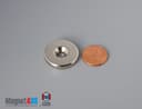 1" od x 3/16" #10 N42 Countersunk Magnet - photo 16