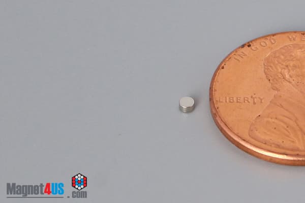 1/16" dia. x 1/32" N52 Neodymium Disc Magnet - photo 3