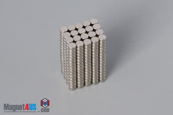 1/16" dia. x 1/32" N52 Neodymium Disc Magnet - photo 4