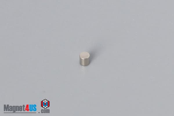 1/16" dia. x 1/16" N40 Neodymium Cylinder Magnet - photo 2