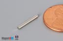 1/16" dia. x 1/2" N40 Neodymium Cylinder Magnet - photo 3