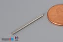 1/16" dia. x 1" N40 Neodymium Cylinder Magnet - photo 3