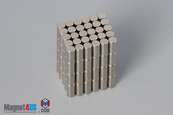 1/16" dia. x 1/8" N40 Neodymium Cylinder Magnet - photo 4