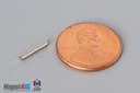 1/16" dia. x 3/8" N40 Neodymium Cylinder Magnet - photo 1