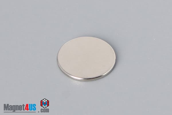 7/16" dia. x 1/32" N40 Neodymium Disc Magnet - photo 2